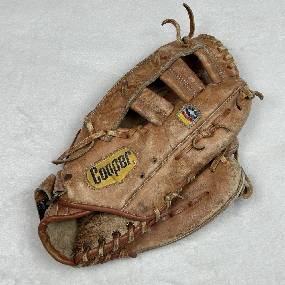 VTG Cooper‎ Black Diamond Deluxe Glove 647V R-H-T Super Flex Soft Steerhide
